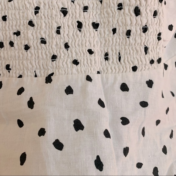 Banana Republic Puff Sleeve Polkadot Top - so cute! - Picture 5 of 12